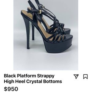 Camille Flawless | Shoes | Camille Flawless Nude Patent Leather Crystal